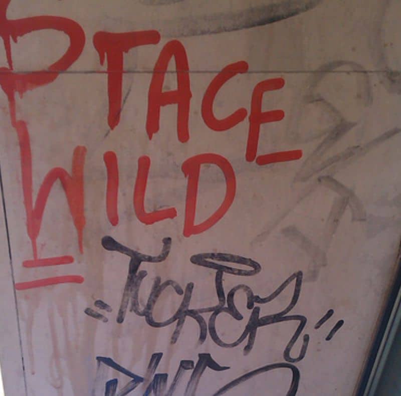 Vorher Antigraffiti