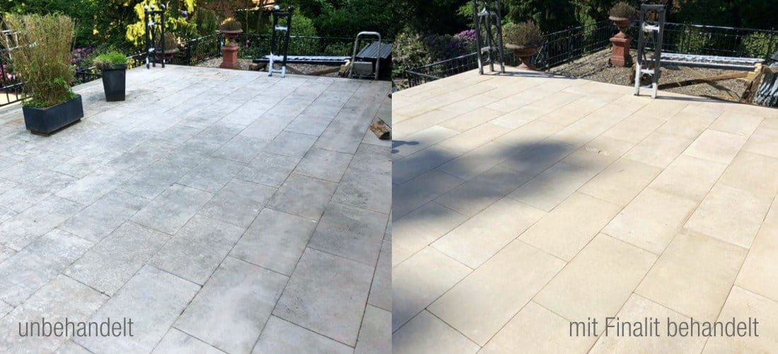 Terrassenreinigung