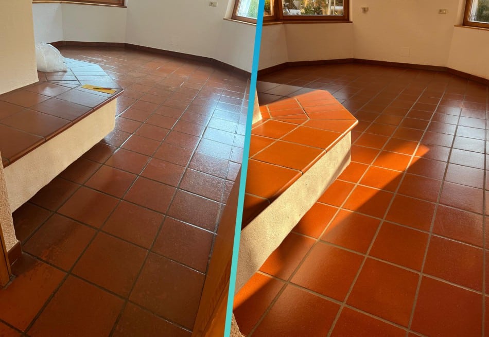 Cotto Terracotta professionell reinigen lassen