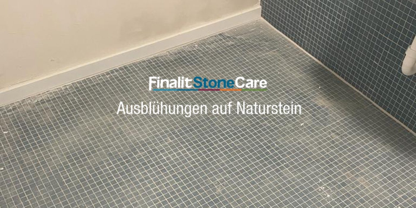 Ausblühungen auf Naturstein Ausblühungen sind Ablagerungen auf Natursteinflächen