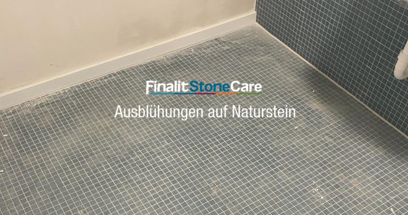 Ausblühungen auf Naturstein Ausblühungen sind Ablagerungen auf Natursteinflächen