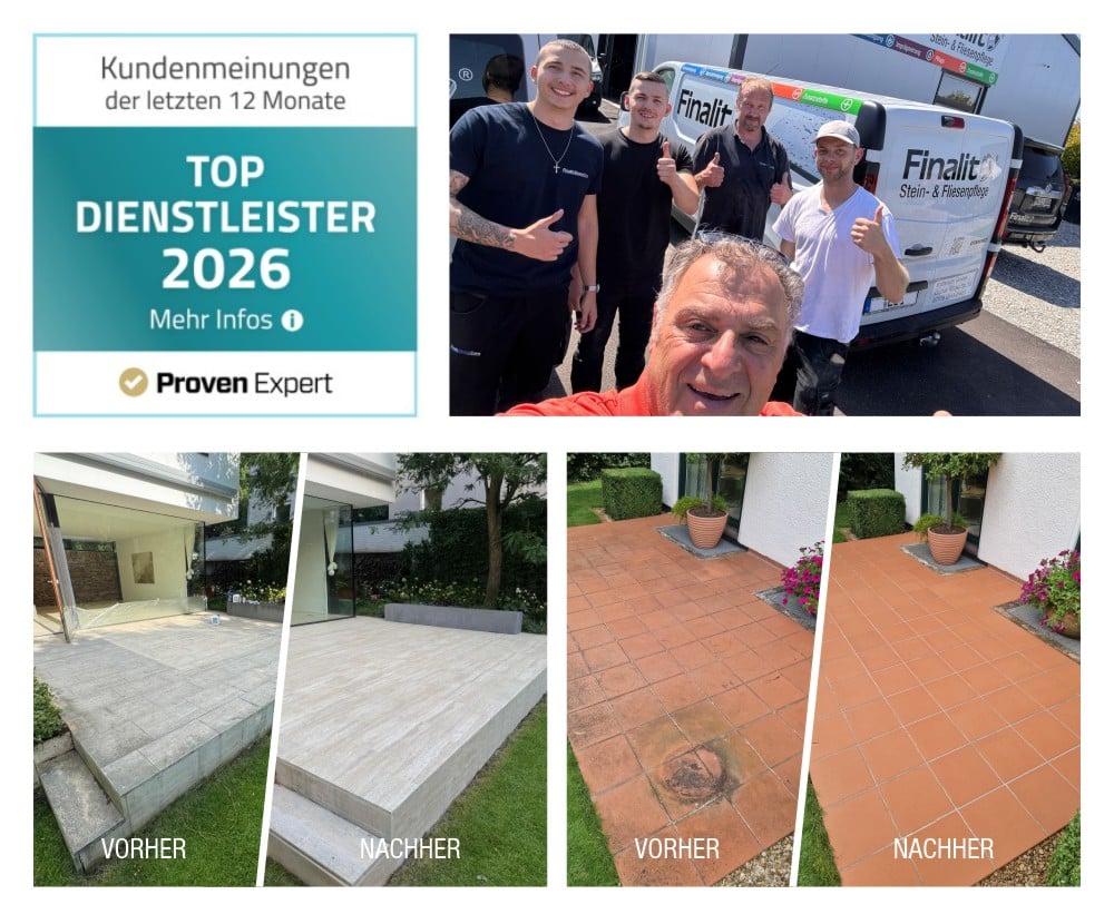 Terrasse professionell reinigen